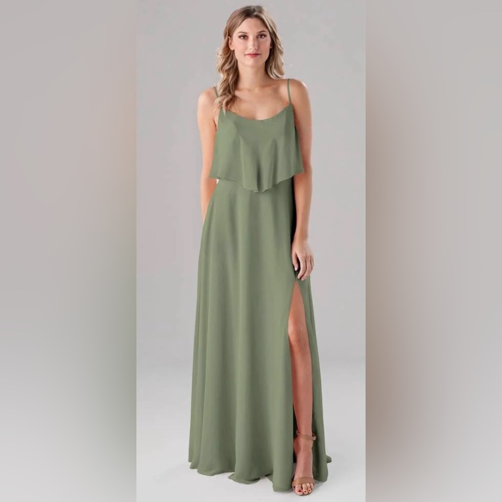 Moss Green Bridesmaid Dress